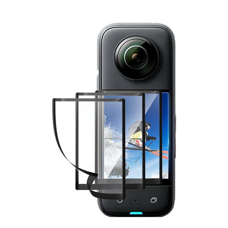 حامي الشاشة ل Insta360X3 كاميرا HD المضادة للخدش واقية لينة فيلم جميع أنحاء حماية الرياضة كاميرا الملحقات