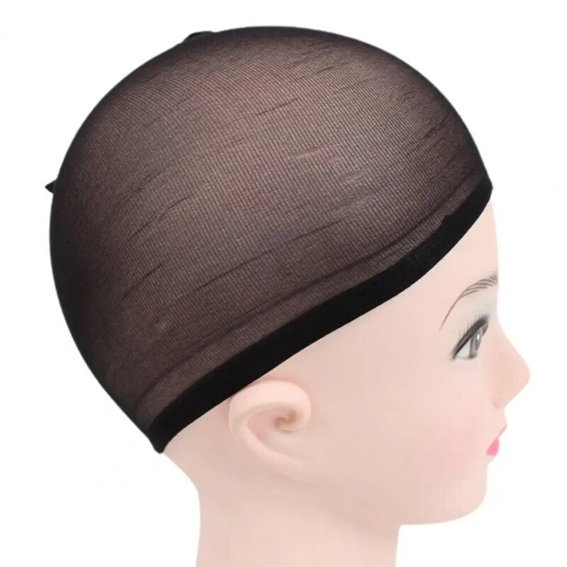 Delicado peruca Stocking Caps, suprimentos de beleza, Net, Mesh Fit, firmemente estilo Dome, resistência à temperatura, 4pcs