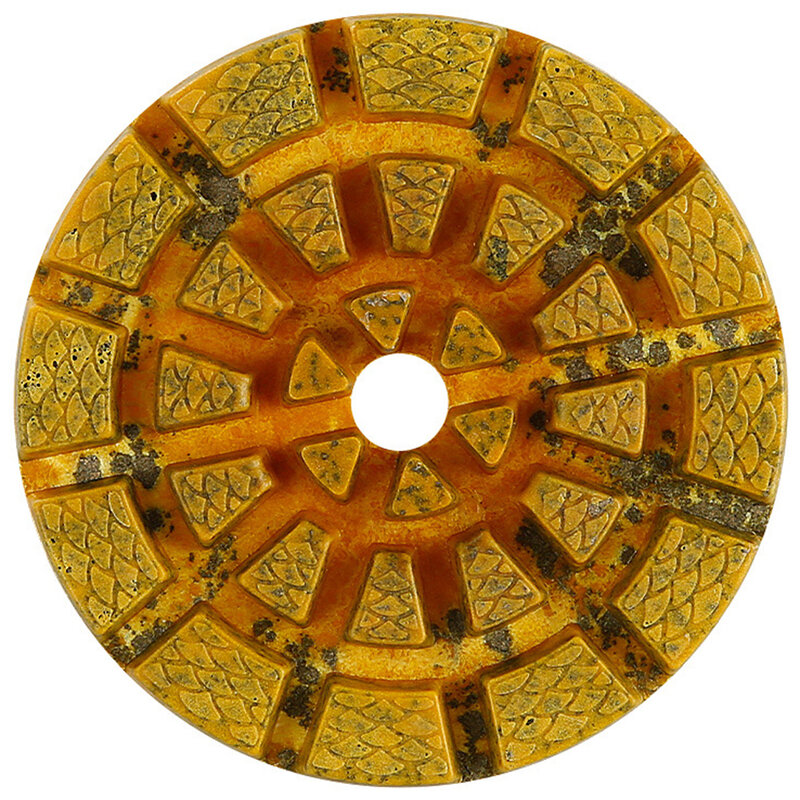 Almohadillas de pulido en seco de diamante, disco de fieltro de rueda de amoladora angular para pulido de cerámica, mármol y Metal