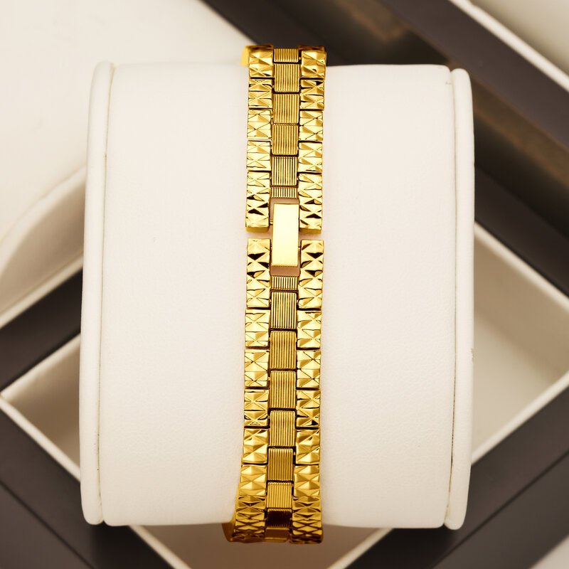 Лидер продаж 2024, новые женские наручные часы бренда YaLaLuSi с золотой гравировкой, роскошная Великолепная коробка для часов с ионным золотым покрытием
