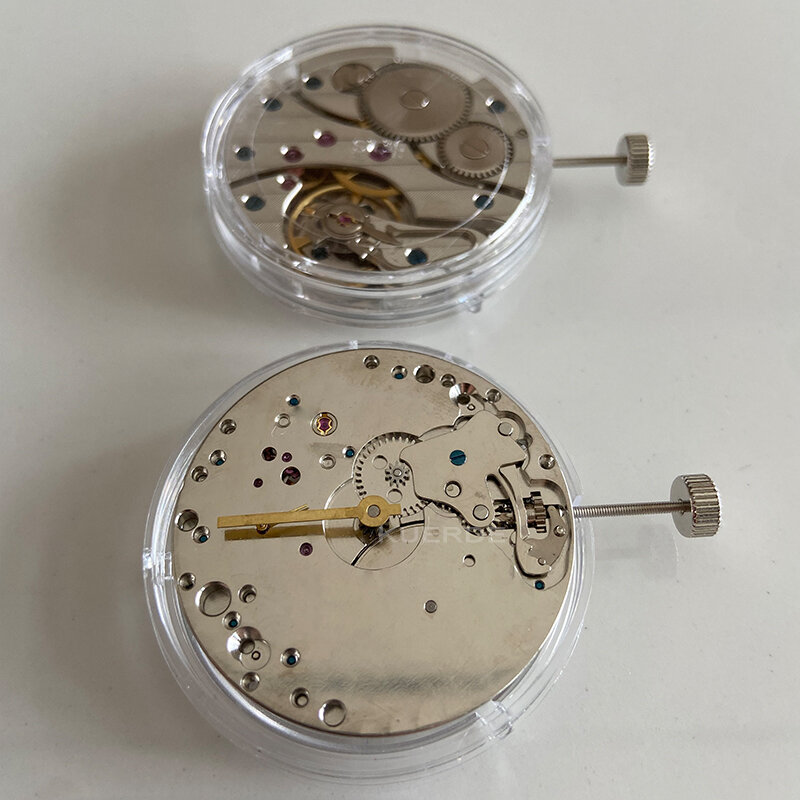 Nowy prawdziwy mewa 17 klejnotów klasyczny stal nierdzewna Vintage 6497 ruch ST3600 mechaniczny ręczne nakręcanie męski zegarek