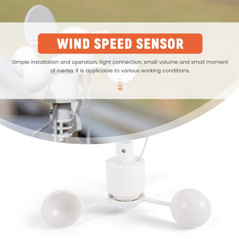 WH-SP-WS01 مقياس شدة الريح سرعة الرياح أداة قياس ، استشعار سرعة الرياح ، أداة الأرصاد الجوية لميسول