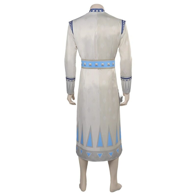 King Cos Magnifico Wish Cosplay Male Costume Coat Belt Cloak Amaya Asha Outfits Adult Halloween Carnival Disguise Role Play Suit