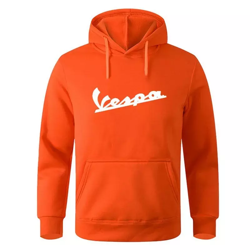 New Fashion Casual Vespa nadrukowane litery bluza z kapturem sweter Unisex