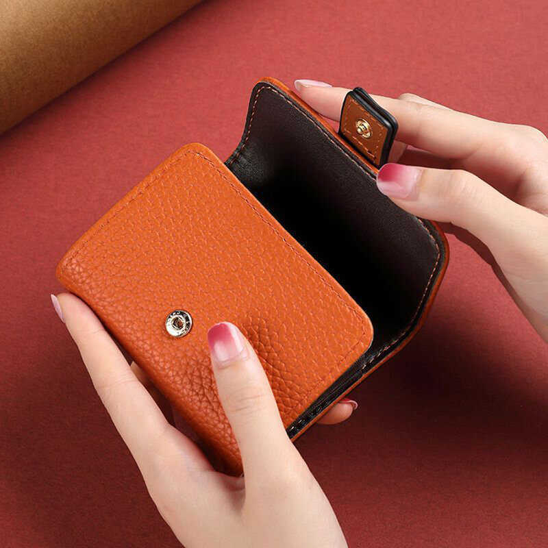 New Anti-theft ID Credit Card Holder Fashion Women's 18 Cards Slim PU Leather Pocket Case Purse Wallet bag for Women Men Female