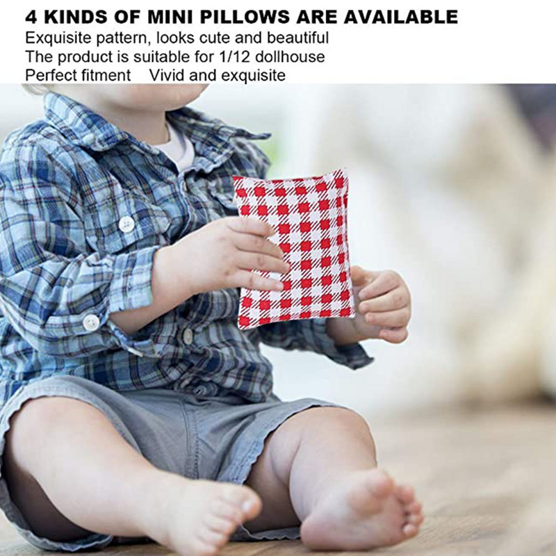 8 pezzi adorabile modello di cuscino per uso domestico thow cuscini accessori panno resistente all'usura falso