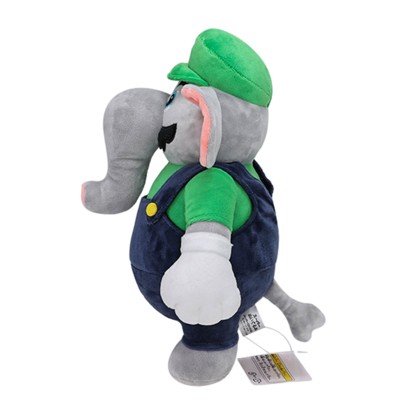 Elephant Mario Bros Plush Elephant Luigi Poplin Diddy Kong Fire Spike King Bob-omb wario Elephant Fruit Stuffed Animal Toy