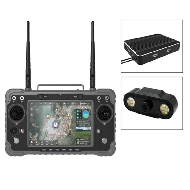 SKYDROID-Drones H16 con cámara de Control remoto, transmisor de Radio, 2,4 GHz, 1080P, transmisión de datos de vídeo Digital, receptor para UAV Vtol