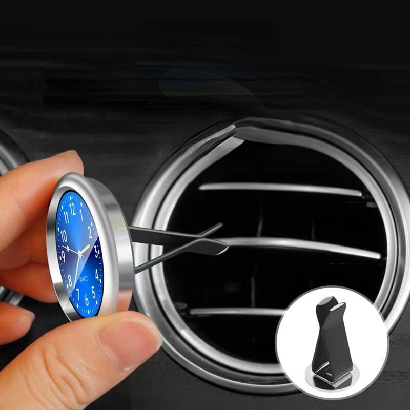 ساعة صغيرة سيارة كوارتز ساعة صغيرة ساعة إلكترونية مقاوم للماء دراجة نارية ساعة السيارات سيارة ساعة لوحة القيادة على مدار الساعة في السيارة
