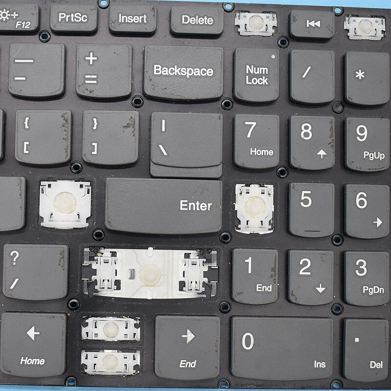 Pengganti keycap gunting klip engsel untuk Lenovo IdeaPad 3 15IJL05 15IML05 15ITL05 15ADA05 15ARE05 15IGL05 gantungan kunci Keyboard