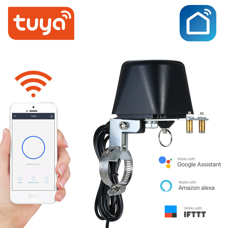 Tuya smart zigbee3.0/wifi Manipulator drahtlose Fernbedienung Ventil kann mit Überlauf detektor verbunden werden