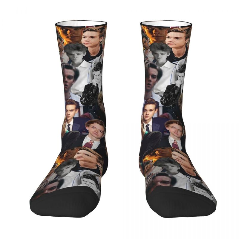 Thomas brodie-sangster Collage adulto Calcetines Unisex, hombres y mujeres Calcetines