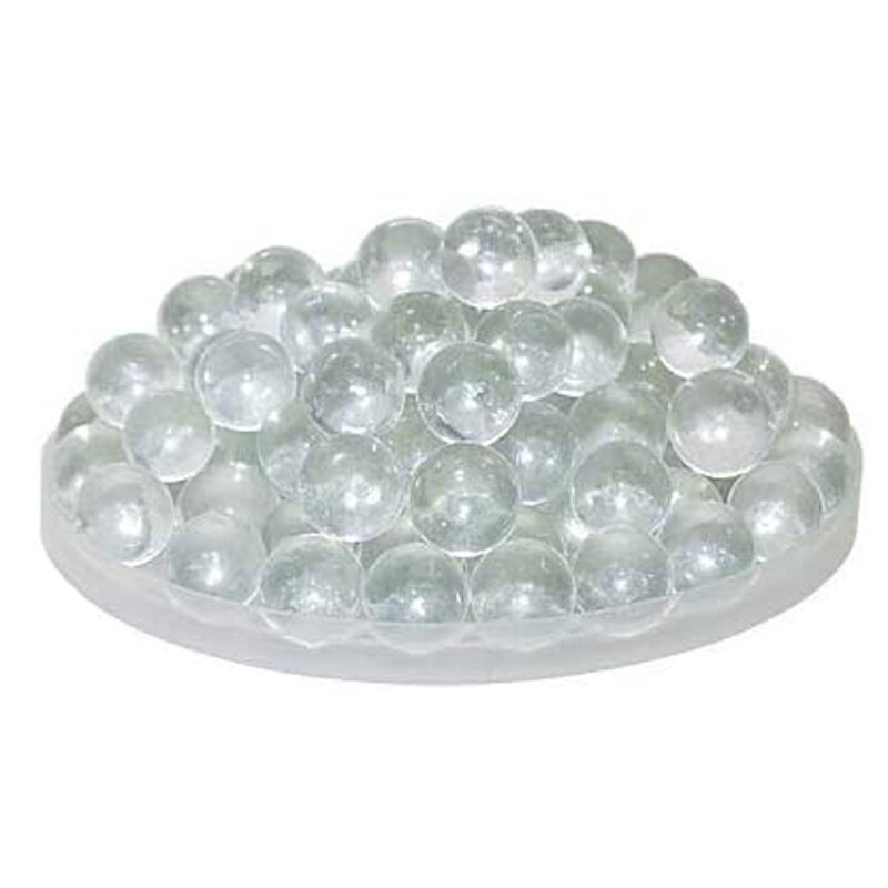 Mármore sólido Bouncing Ball, mármores de vidro transparente, bola transparente, máquina Beads, 14mm, 16mm