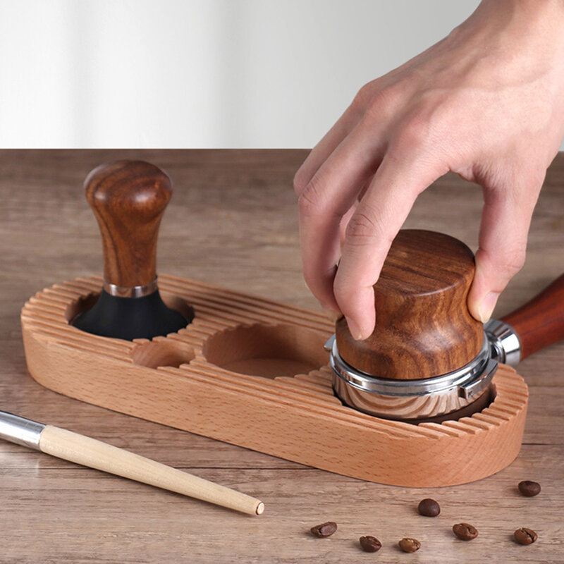 Universal Coffee Tamper Base Practical Coffee Tamping Station Coffee Making Accessories