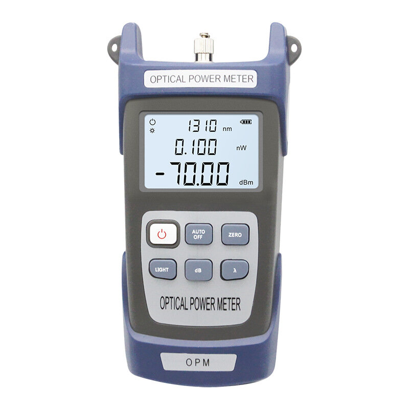 Optical Fiber Optical Power Meter Tester Optical Fiber Receiver Optical Power Meter Optical Meter Detector Radio and Television