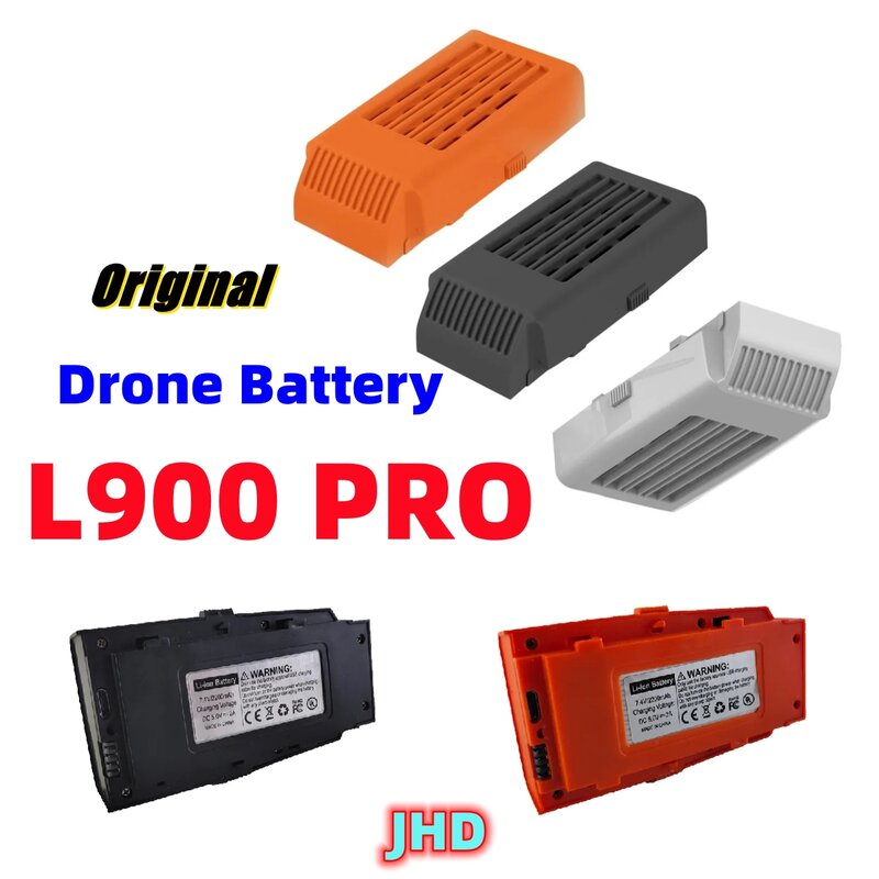 JHD 오리지널 LYZRC L900 프로 드론 배터리, L900 프로 드론 배터리 액세서리, 드론 부품, 7.4V, 2200mAh
