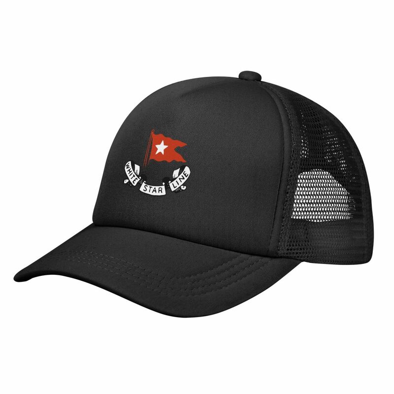 Weiße Stern linie Baseball mütze benutzer definierte Mütze Hut Mann Luxus Luxus Hut Drops hipping Männer Luxus Frauen