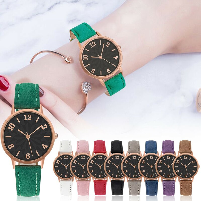 Jewelry Watches Daily Quartz Wrist Watches Women Watch Set Accurate Quartz Women Wrist Watch Strap Watch For Women Free Shiping