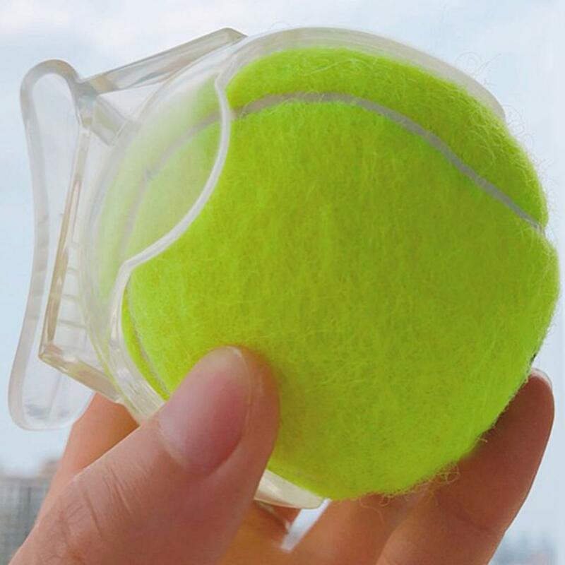1 шт. зажим для теннисных мячей, практичное тренировочное оборудование, прочная конструкция для теннисных мячей, зажим для талии, держатель для теннисных мячей