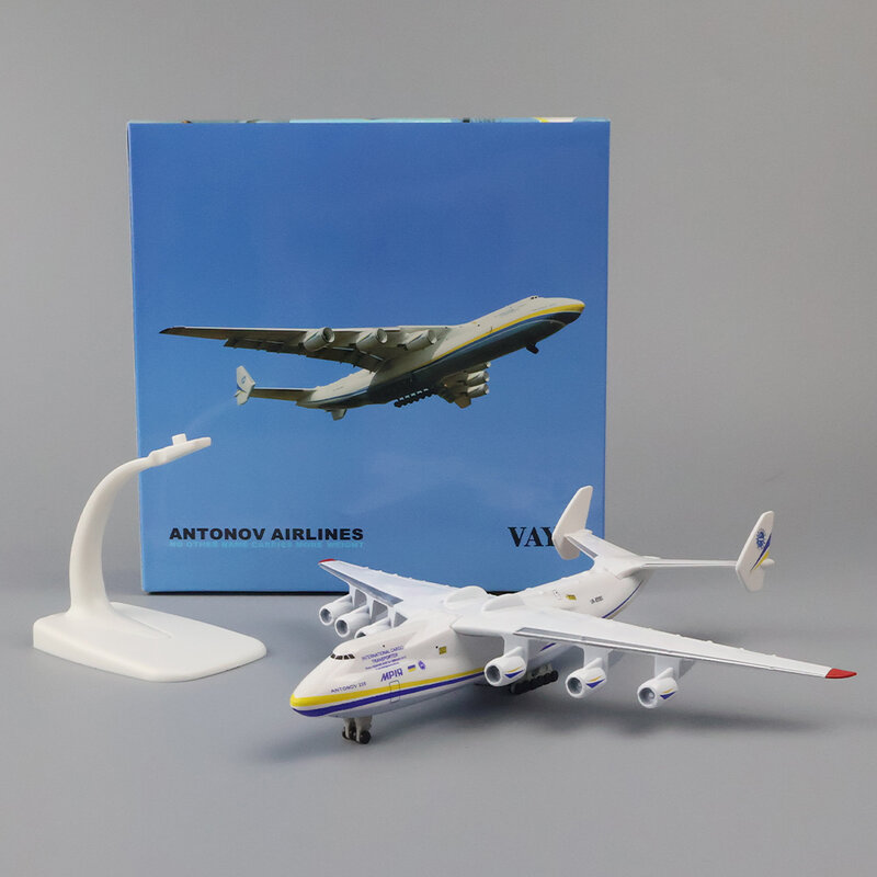 Modèle réduit d'avion Antonov-an225 en métal moulé sous pression, 20cm, jouet pour enfant, avion de collection