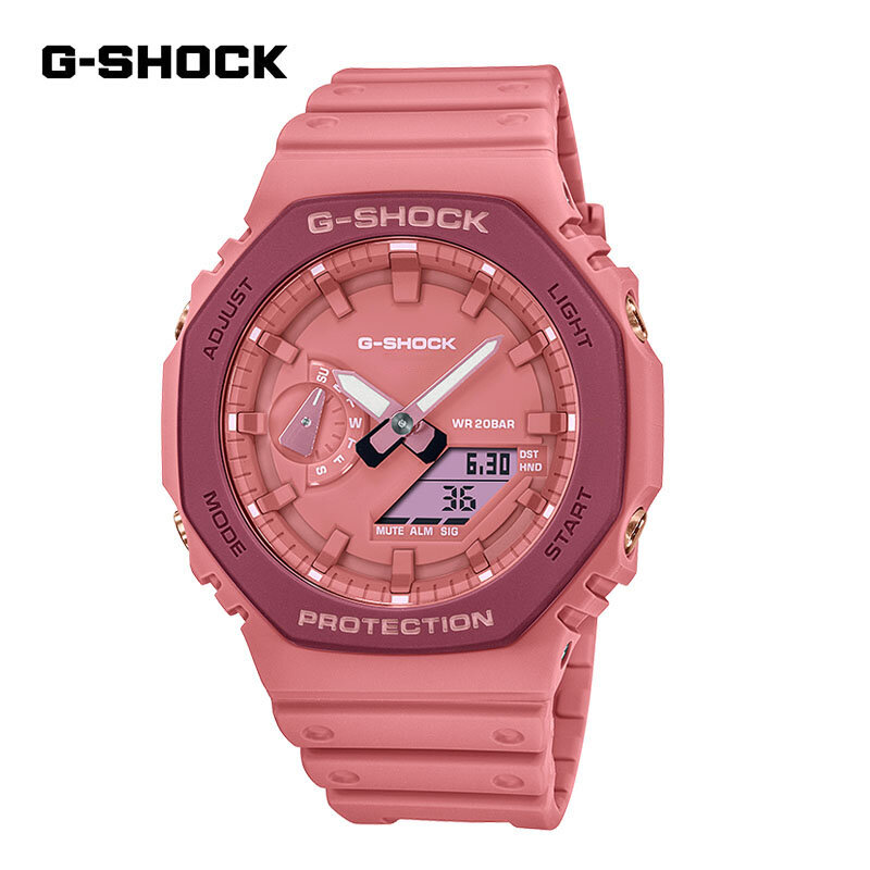 G-SHOCK GA2100 Watches for Men Fashion Casual Multi-Function Outdoor Sports Shockproof LED Dial Dual Display Men's Quartz Watch
