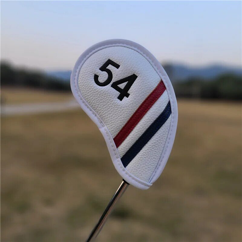 Чехол для головы в стиле гольф-клуба, простой защитный утюжок с песочным клином, с 48-60 градусами, с принтом, с железной головкой, аксессуары для гольфа