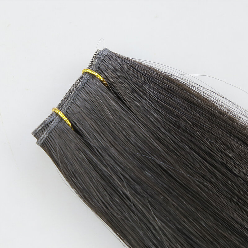 The 2nd generation Russian Invisible New Hand Tied Weft Hair Extension Genius Weft Hair Distributors