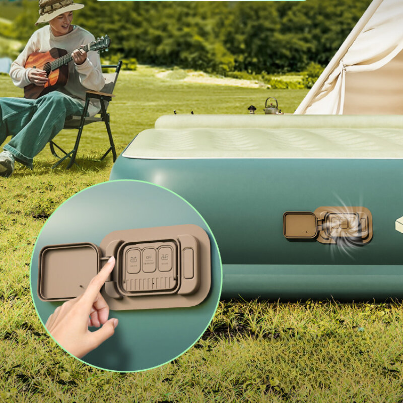 Double Folding Inflável Camping Cama, Almofada De Ar, Sofá Confortável, Sofá King Size, Mobiliário Inflável