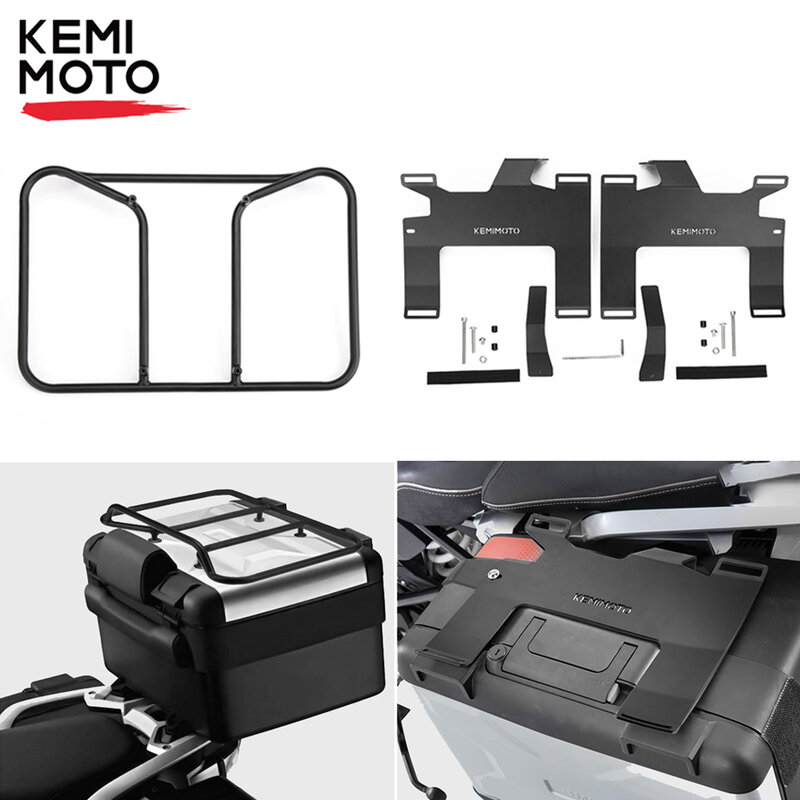 KEMOMOTO-rieles de equipaje para BMW, caja Vario para BMW R1200 1250 GS R1200GS R1250GS LC ADV Adventure, fundas Vario 2021