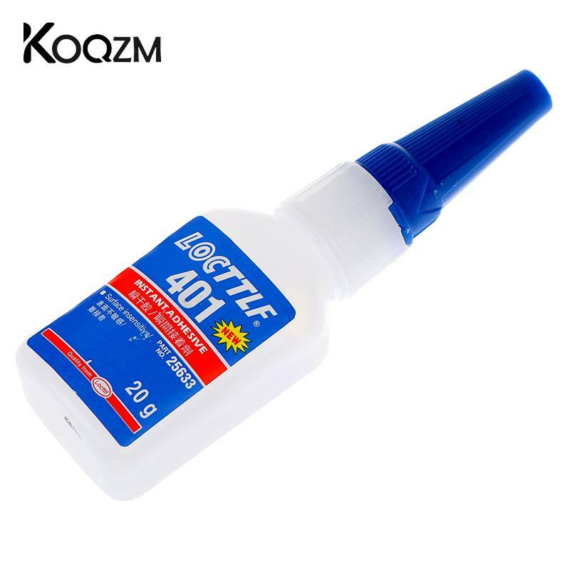 1PC 20g Loctite 401 Instant Adhesive Bottle Stronger Super Glue Multi-Purpose
