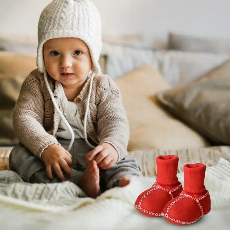 Calzini per bambina neonato Cute Kids Boys Shoes calzini per neonato Sneaker per pavimento per bambini Toddler Girls First Walkers Gift