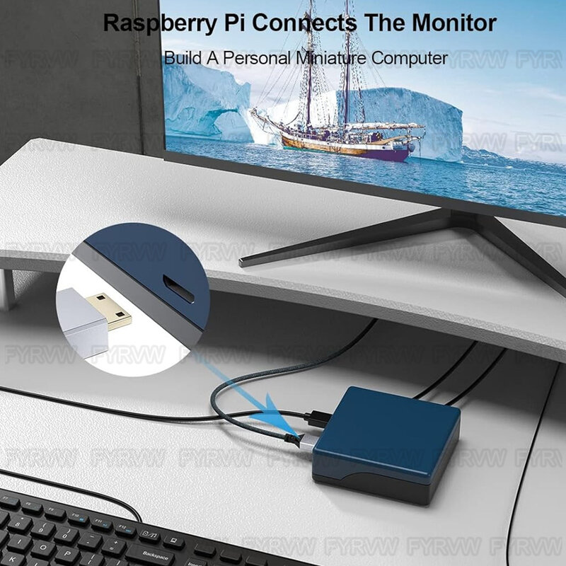 Mini Hdmi-Compatibele Kabel Bidirectionele 4K 60Hz Voor Held Raspberry Pi Camcorder Hdtv Projector Camera Mini Hdmi-Compatibel Snoer