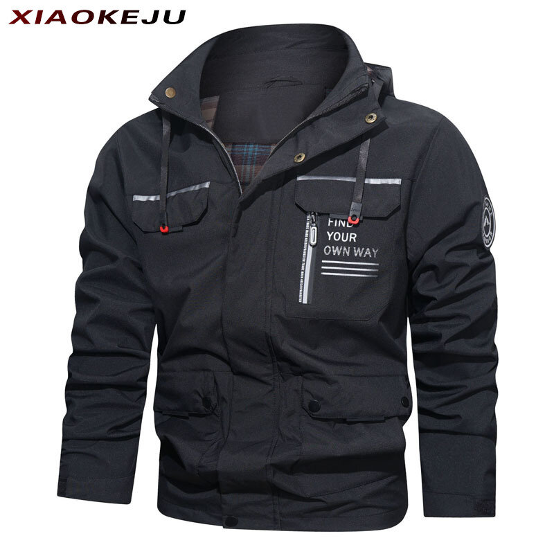 Elegant Winter Man Coat Hooded Jackets Men's Cold Thermal Parkas Anorak Coats Sweaters Male New Plus Size Large Clothes Clothing
