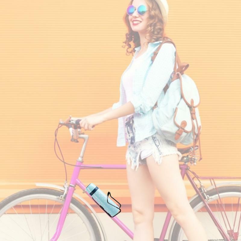 Bicicleta de montanha garrafa gaiola luz liga alumínio bicicleta copo gaiola durável atividades ao ar livre suporte da bebida