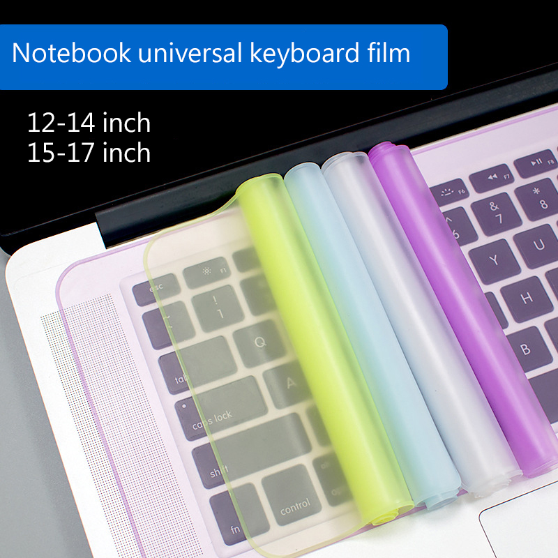 Universal Laptop Abdeckung Tastatur Haut Staubdicht Wasserdichte Weiche Silikon Protector Generisches für Macbook 12-14 zoll 15-17 zoll