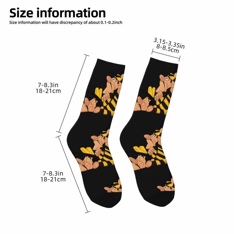 Hip Hop Retro Daydream Crazy Men's compression Socks Unisex T-The Daltons Street Style Seamless Printed Funny Novelty Happy
