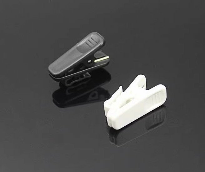 Cavo per auricolari Clip per cavo collare per cavo morsetto per Nip in plastica supporto per organizzazione auricolare linea Audio Protable per telefono MP3