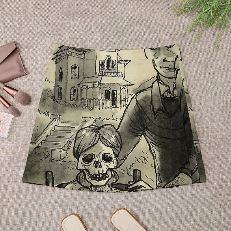 Злодейские кланы-Норман Батс мини-юбка, праздничный наряд, женские шорты