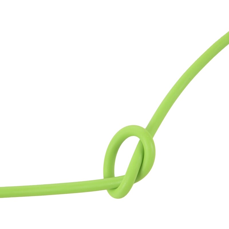 2x faixa de resistência de borracha do exercício da tubulação catapulta dub estilingue elástico, verde 2.5m