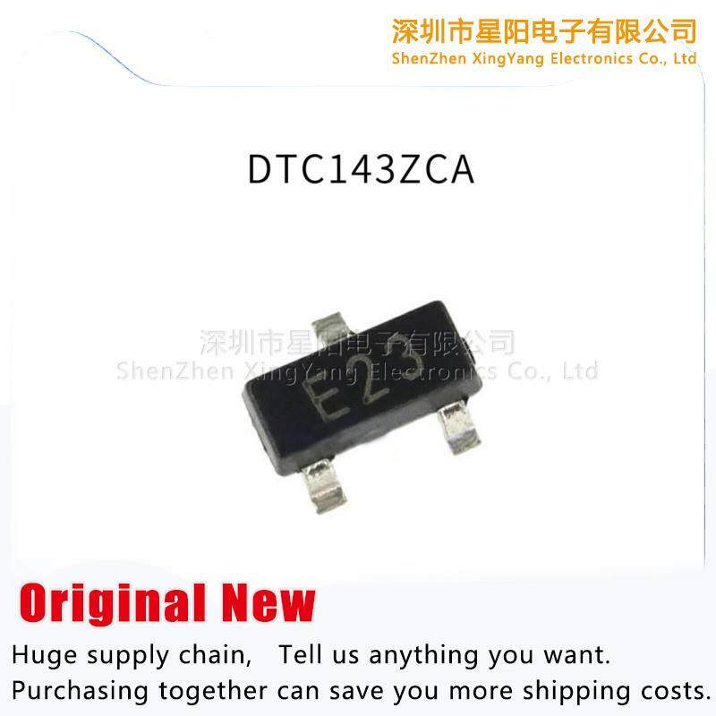 Transistor de Transistor Digital, Novo, Original, DTC143ZCA, 10 SOT-23, NPN