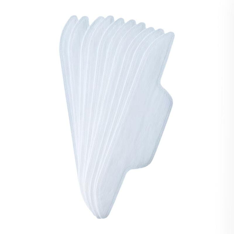 10 Pieces Disposable Caps Liner Moisture Wicking Sweatband Size Patch Adhesive Absorbing Tape Strips Reducer Sweat Hat Viso Y0G3