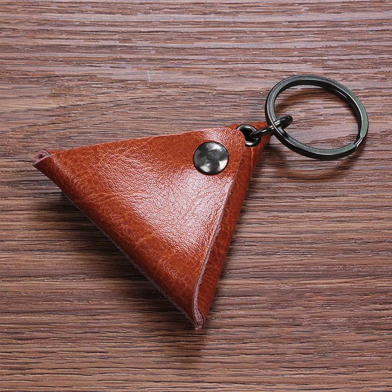 พวงกุญแจกระเป๋าหนังสำหรับปิ๊กกีต้าร์เคสที่ห้อยกุญแจกระเป๋าพวงกุญแจกีต้าร์ของขวัญสำหรับ