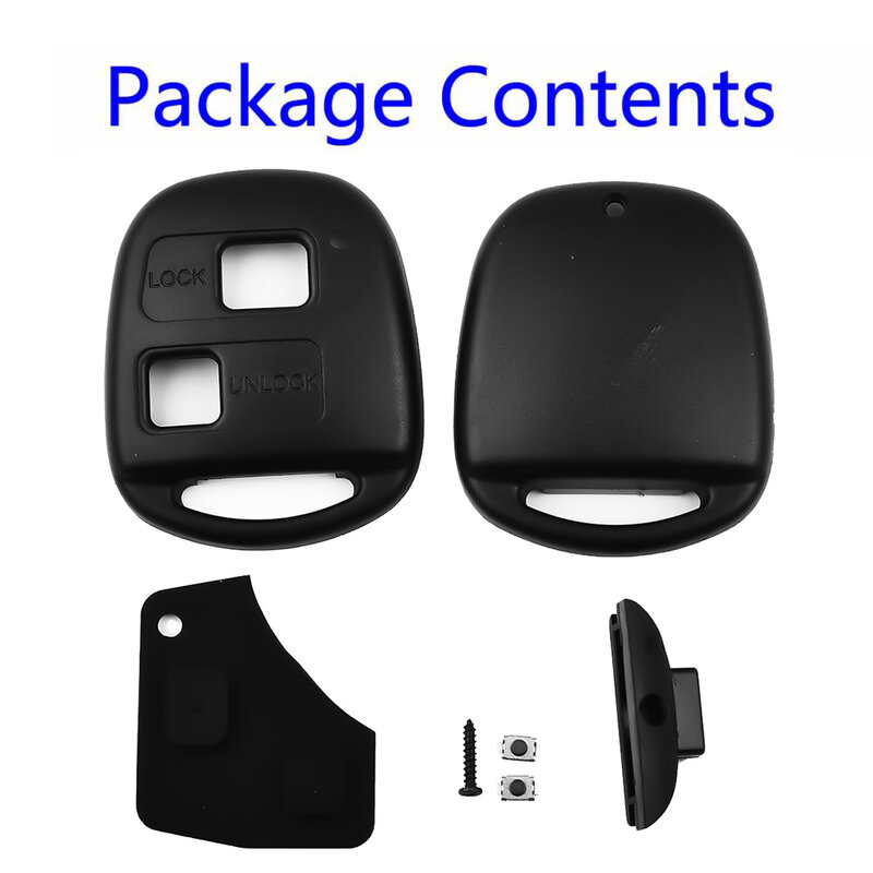 Auto Afstandsbediening Toets Pad Shell Case Micro Switch Voor Toyota Voor Corolla Auto Sleutel Decoratie Beschermhoes