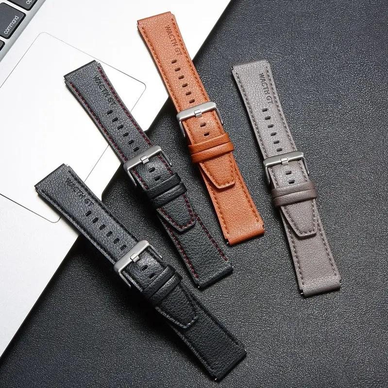 22mm Strap for Huawei Gt2 Pro Band Genuine Leather Watchband GT 2 Pro Bracelet Accessories Sport Wristband Quick Release Bands