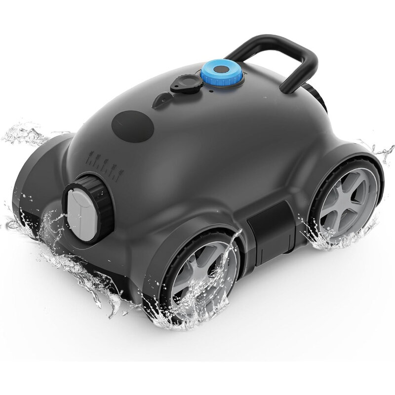 2024 New Cordless Robotic Pool Vacuum Cleaner, Last 150 Mins & Clean 2152 Sq. Ft for Above Ground and Inground Pool Robot