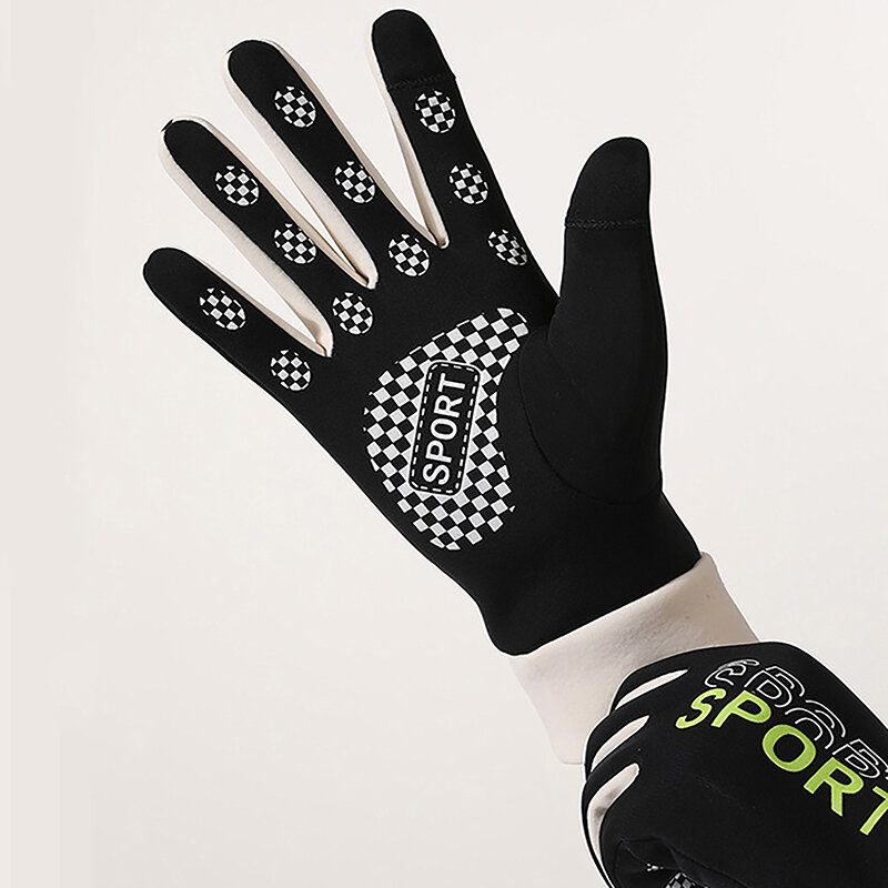 Водонепроницаемые велосипедные перчатки, зимние велосипедные перчатки для сенсорного экрана, ветрозащитные велосипедные перчатки для скутера, езды на мотоцикле, лыжах, теплые велосипедные перчатки