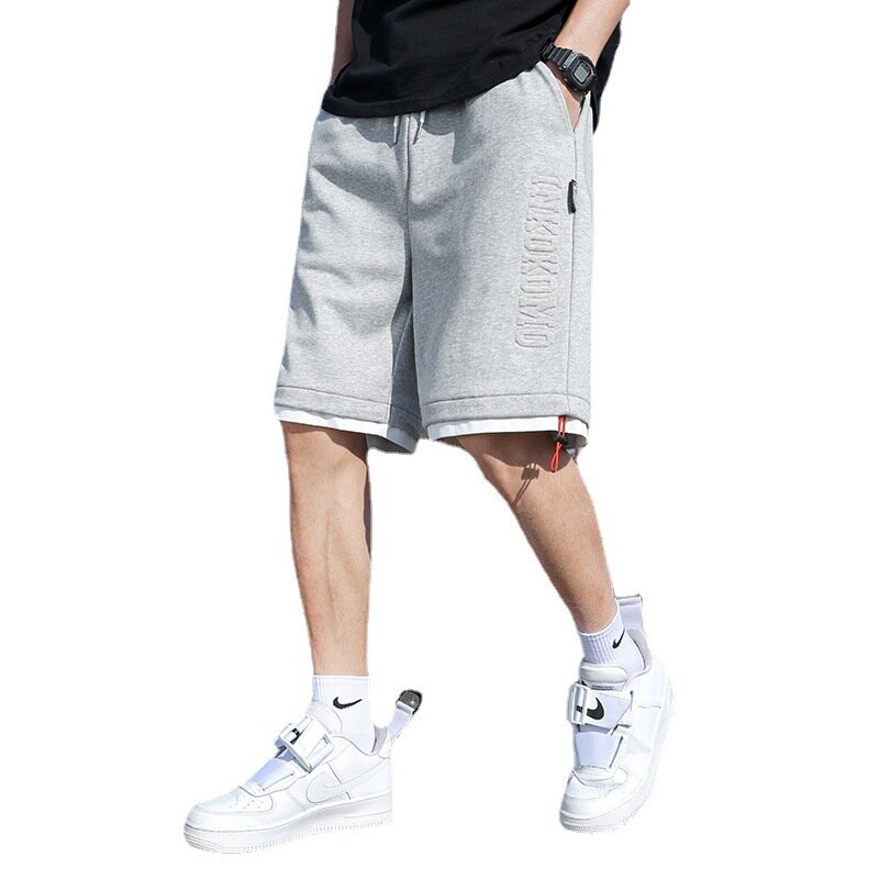 Шорты мужские летние пикантные брюки для пар открытые дышащие пятиминутные брюки для мальчиков модные спортивные и повседневные брюки джокер