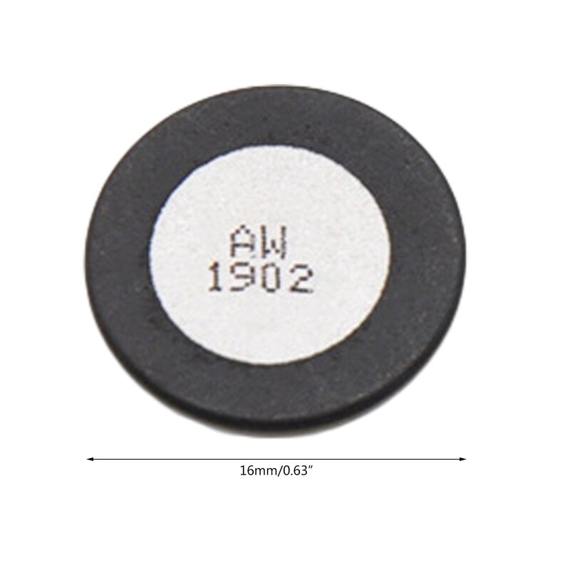 Discos cerâmica para fabricação névoa ultrassônica 16mm para peças umidificador fáceis instalar