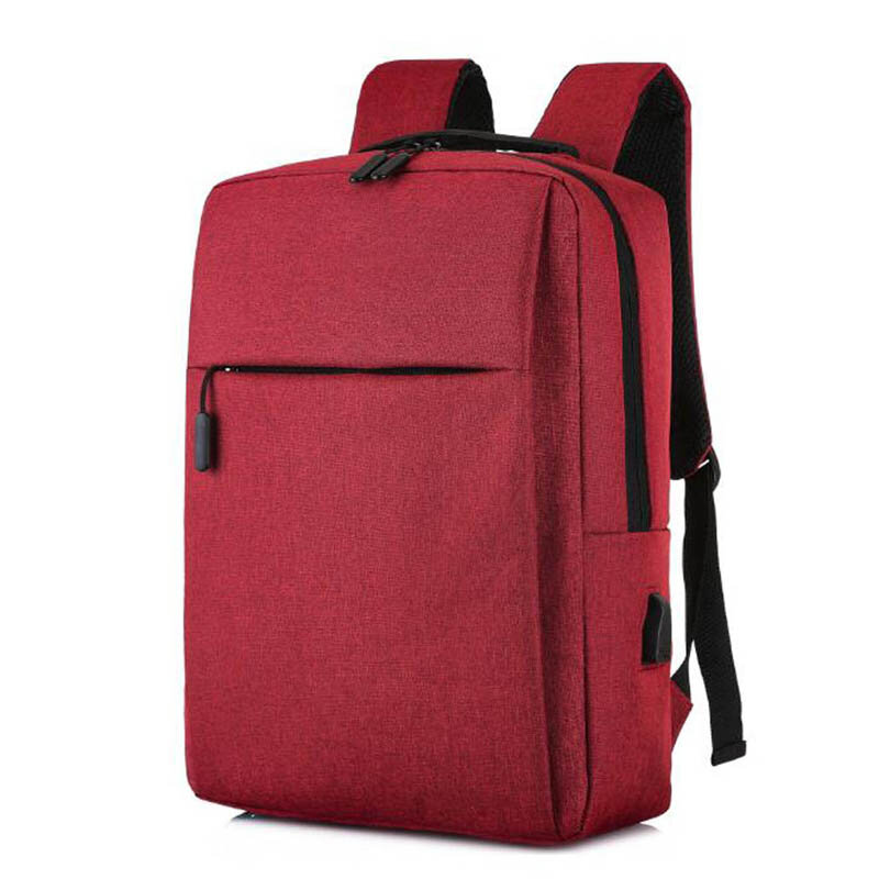 Backpack New Simple Usb Rechargeable Backpack Men Casual Business Computer Bag 2023