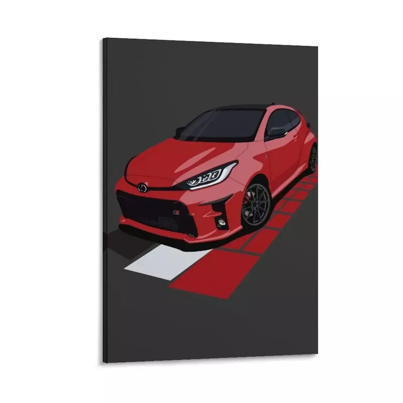 GR Yaris Canvas Painting decor anime poster Decor for room home decoration luxury